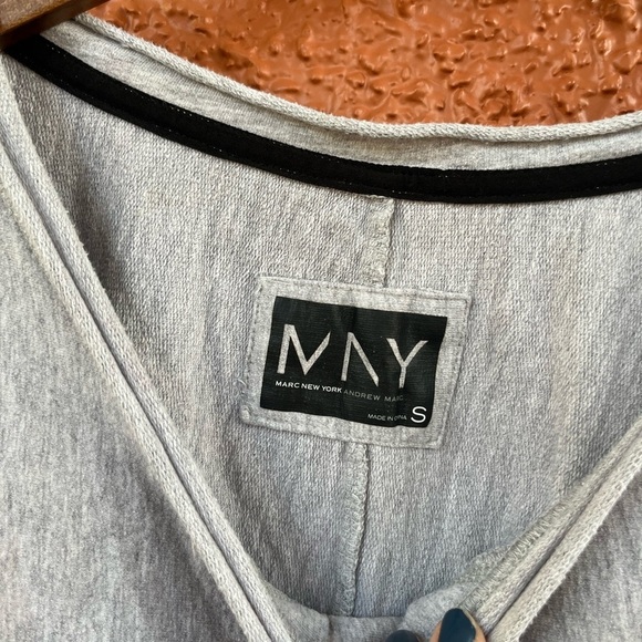 Marc New York Andrew Marc Women’s Ombré 100% Cotton Long Sleeve Size Small Black - Picture 2 of 5